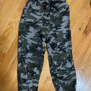 Camo jogger pants